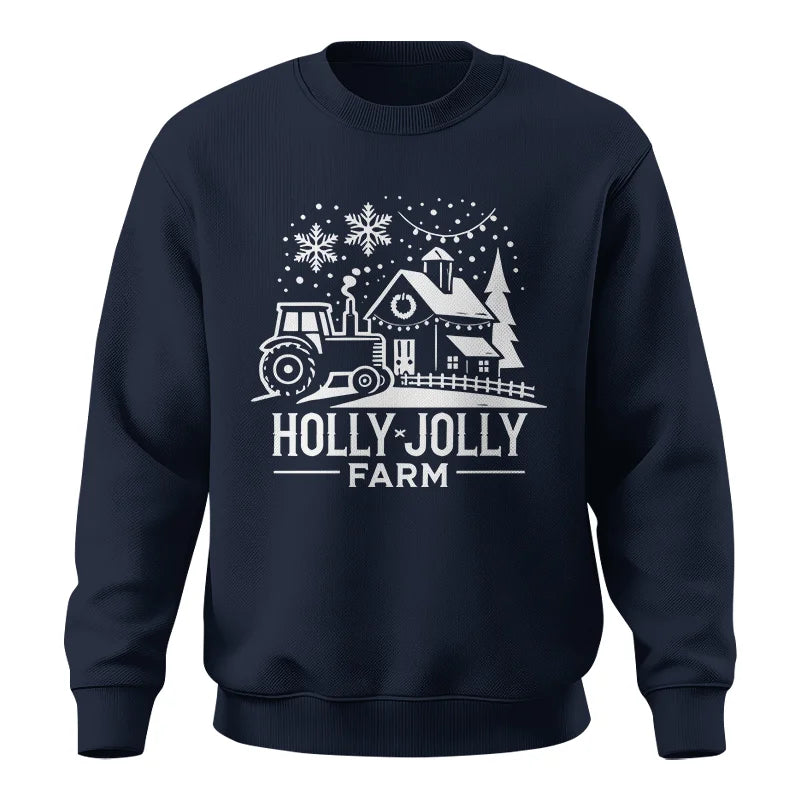 Image of Holly Jolly 3 - Unisex Crewneck Sweatshirt