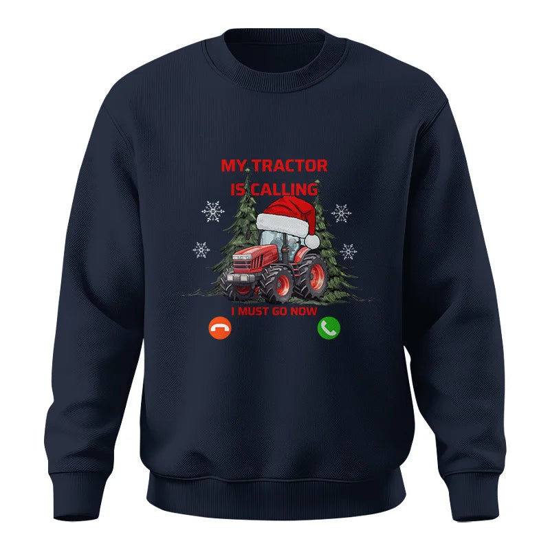 Image of My Tractor Is Calling 2 - Unisex Crewneck Sweatshirt