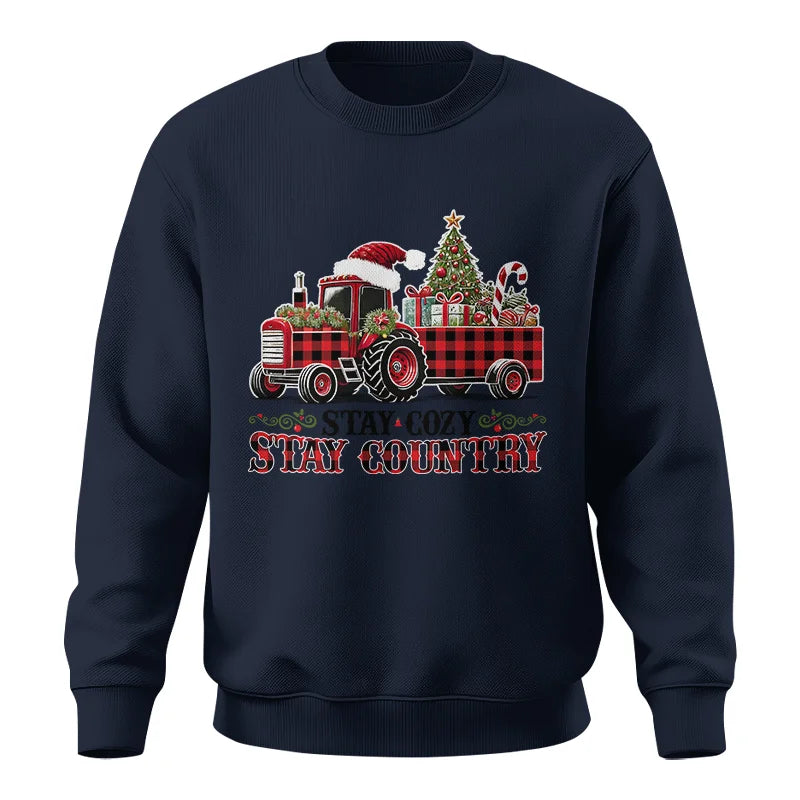 Image of Stay Cozy Stay Country - Unisex Crewneck Sweatshirt