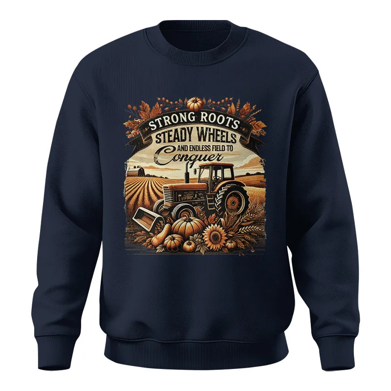 Thanksgiving Farmer Endless Fields To Conquer 2 - Unisex Crewneck Sweatshirt