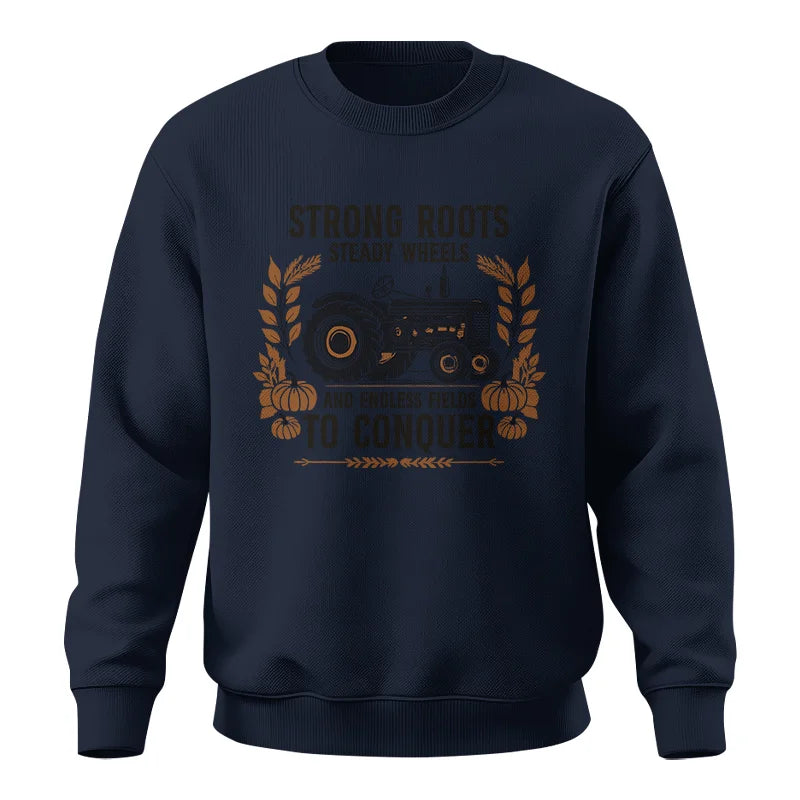 Image of Thanksgiving Farmer Endless Fields To Conquer 5 - Unisex Crewneck Sweatshirt