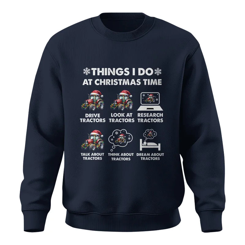 Image of Things I Do At Christmas Time - Unisex Crewneck Sweatshirt