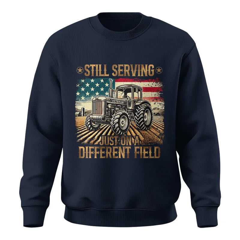 Image of Veteran Farmer Still Serving 2 - Unisex Crewneck Sweatshirt