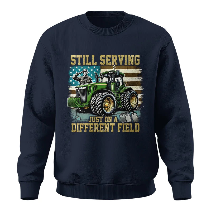 Veteran Farmer Still Serving 3 - Unisex Crewneck Sweatshirt