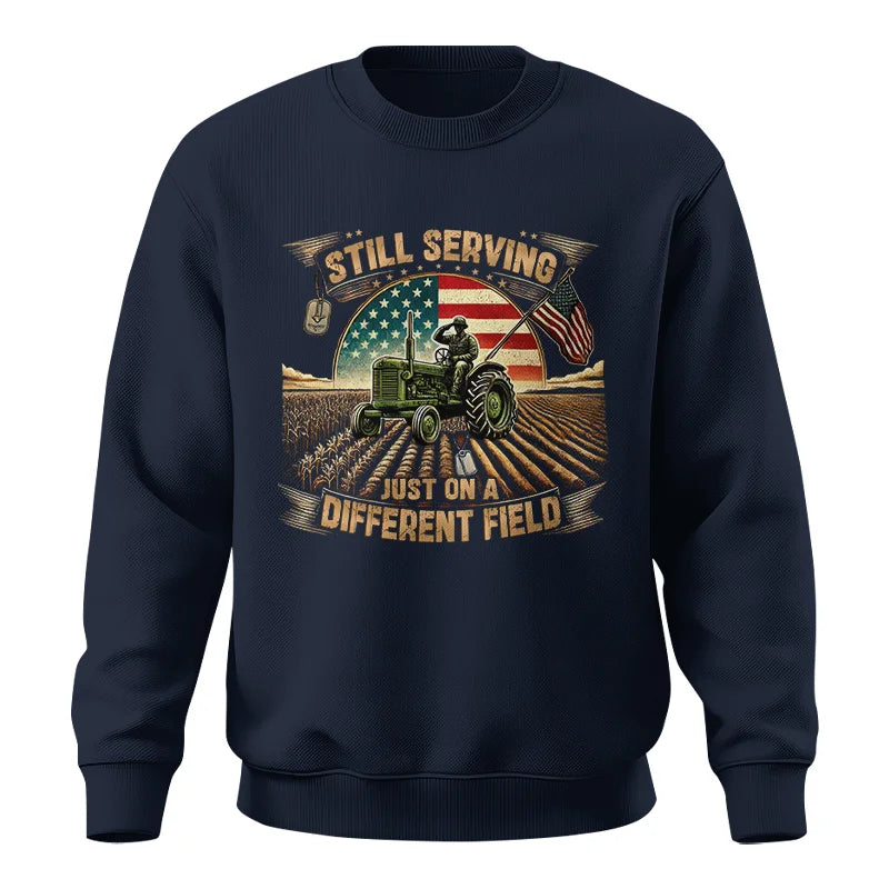 Veteran Farmer Still Serving 8 - Unisex Crewneck Sweatshirt