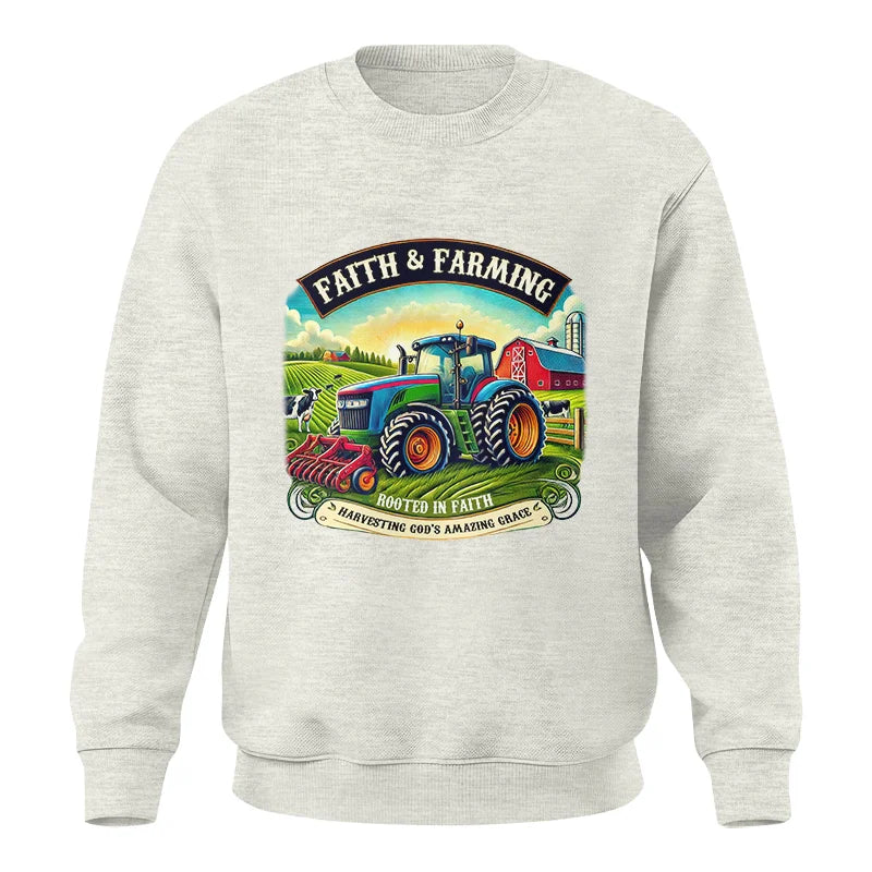 Faith And Farming 2 - Unisex Crewneck Sweatshirt