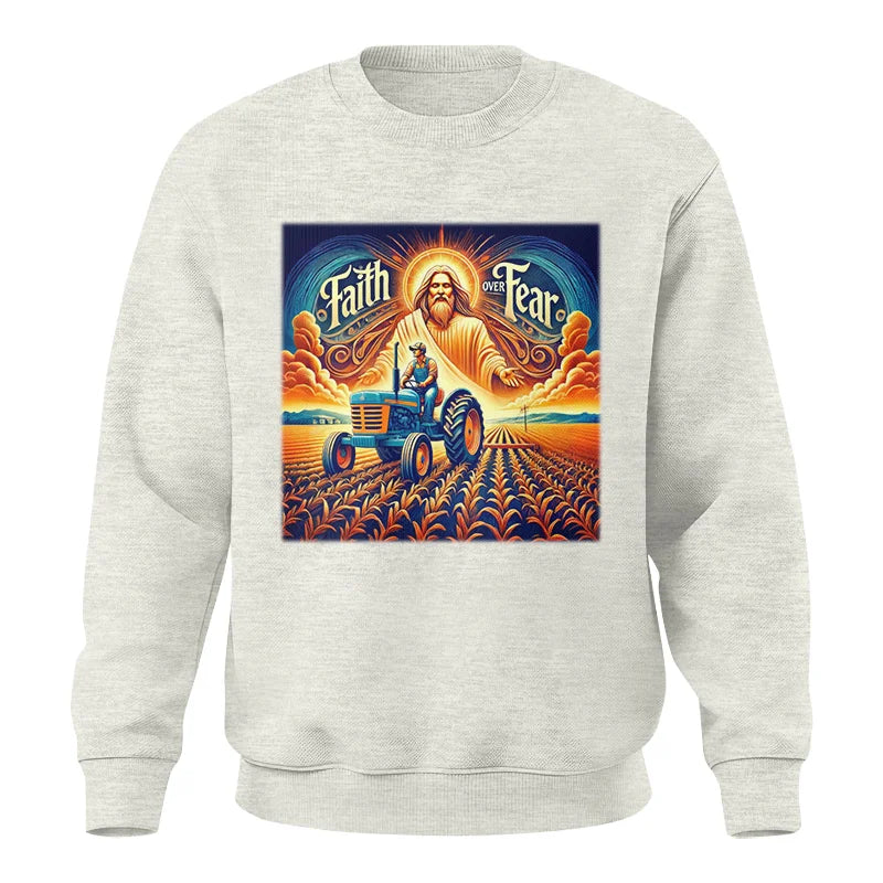 Image of Faith Over Fear 1 - Unisex Crewneck Sweatshirt