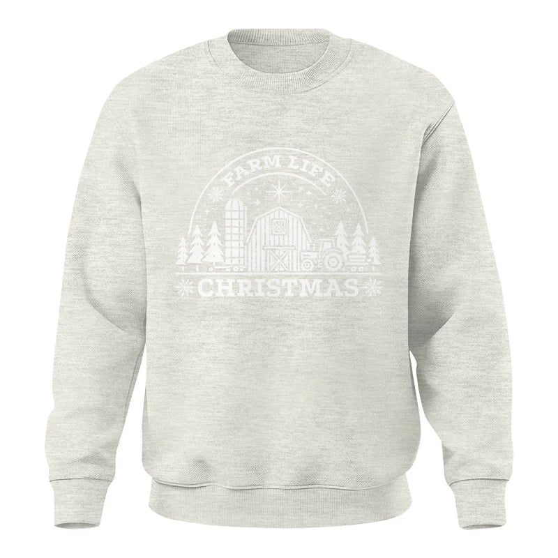 Farm Life Christmas 4 - Unisex Crewneck Sweatshirt