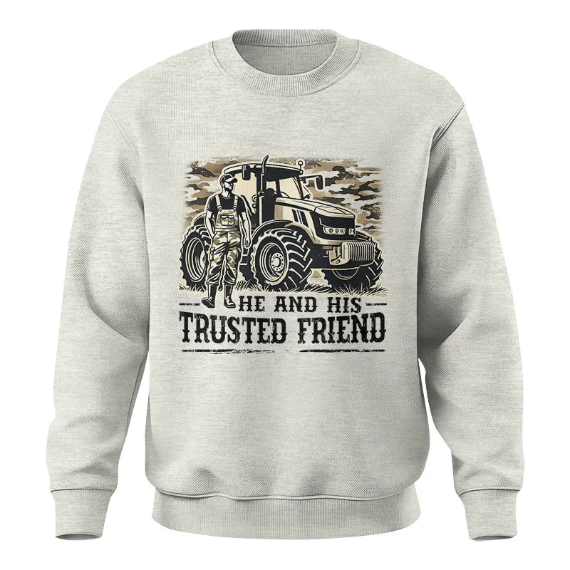 Image of He and His Trusted Friend - Unisex Crewneck Sweatshirt