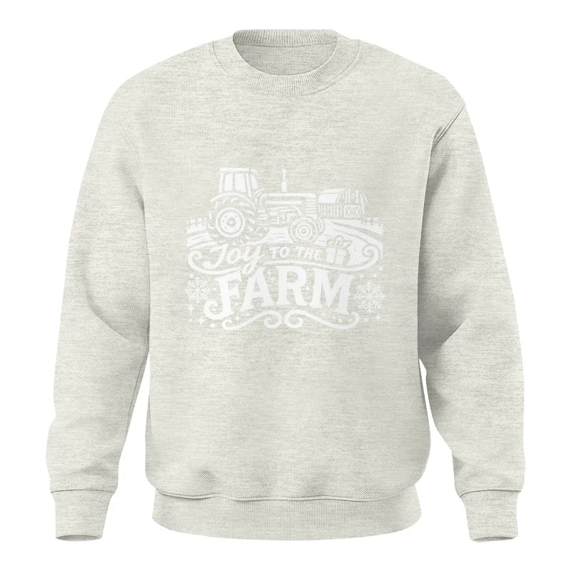 Image of Joy To The Farm 1 - Unisex Crewneck Sweatshirt