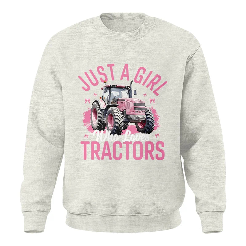 Just A Girl Who Loves Tractors 2 - Unisex Crewneck Sweatshirt