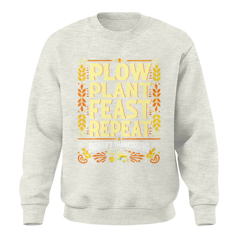 Plow Plant Feast Repeat - Unisex Crewneck Sweatshirt