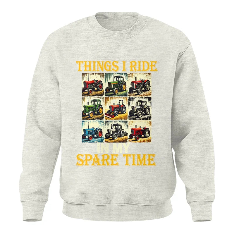 Things I Ride In My Spare Time 2 - Unisex Crewneck Sweatshirt