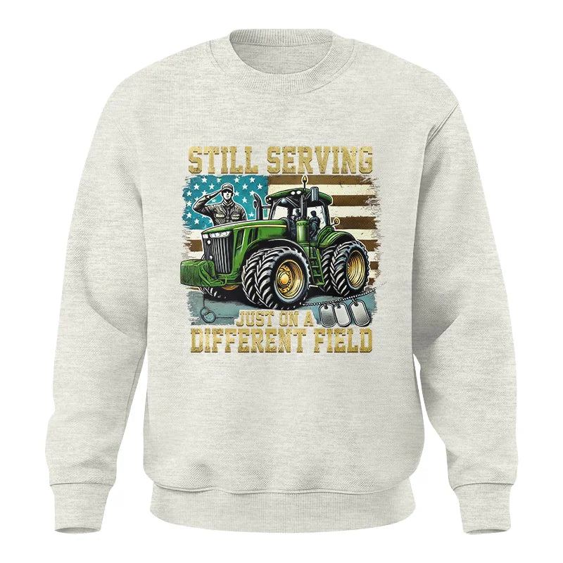 Veteran Farmer Still Serving 3 - Unisex Crewneck Sweatshirt