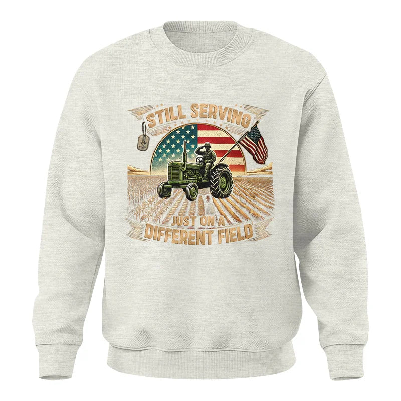 Veteran Farmer Still Serving 8 - Unisex Crewneck Sweatshirt