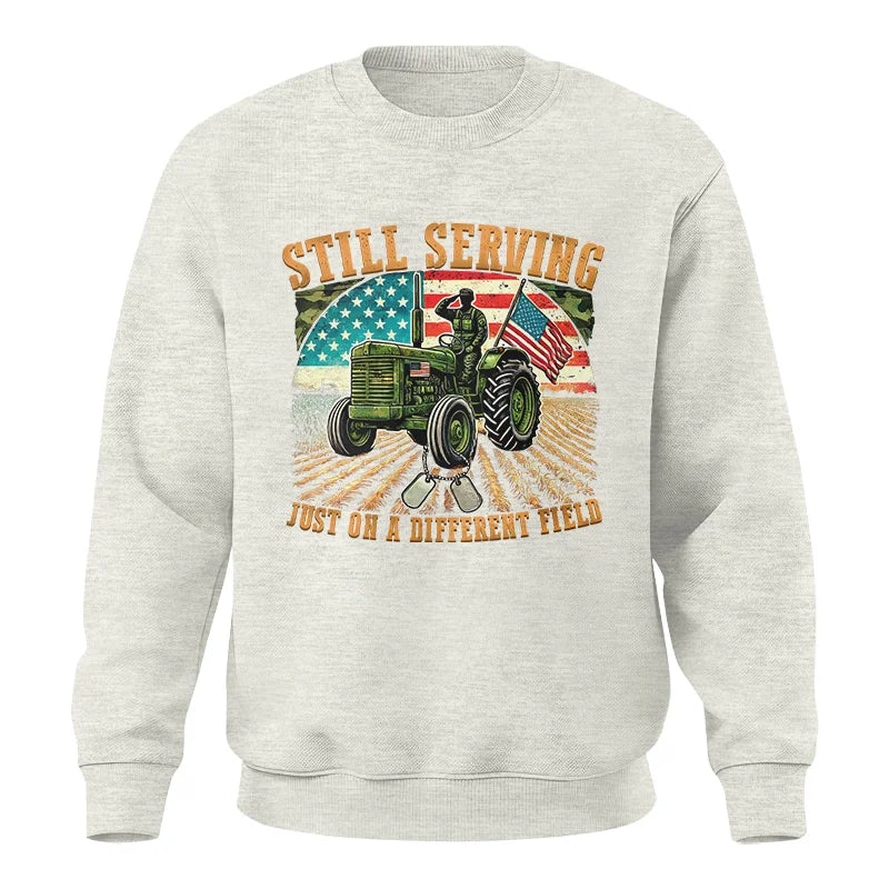 Veteran Farmer Still Serving 9 - Unisex Crewneck Sweatshirt