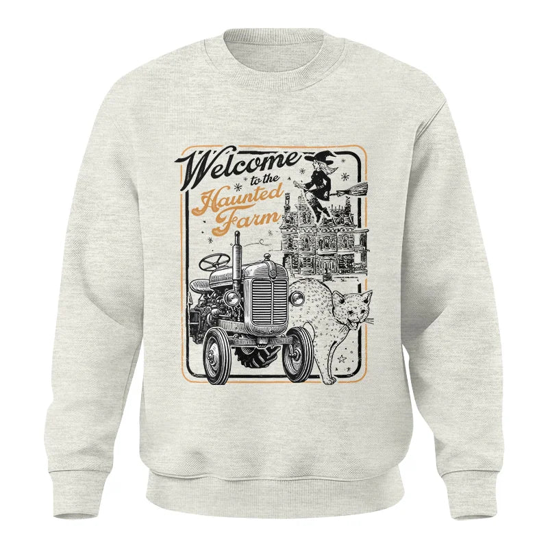 Image of Welcome To The Haunted Farm 1 - Unisex Crewneck Sweatshirt