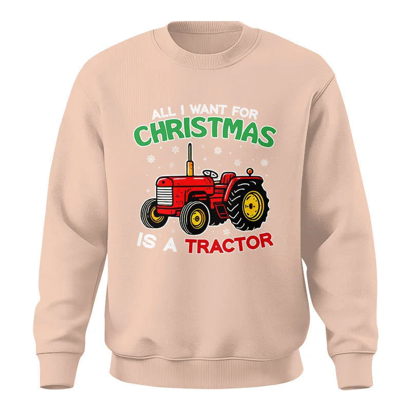 Image of All I Want For Christmas Is A Tractor - Unisex Crewneck Sweatshirt