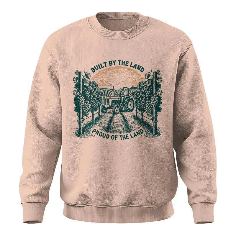 Image of Built By Land_Proud Land Grape Garden 2 - Unisex Crewneck Sweatshirt