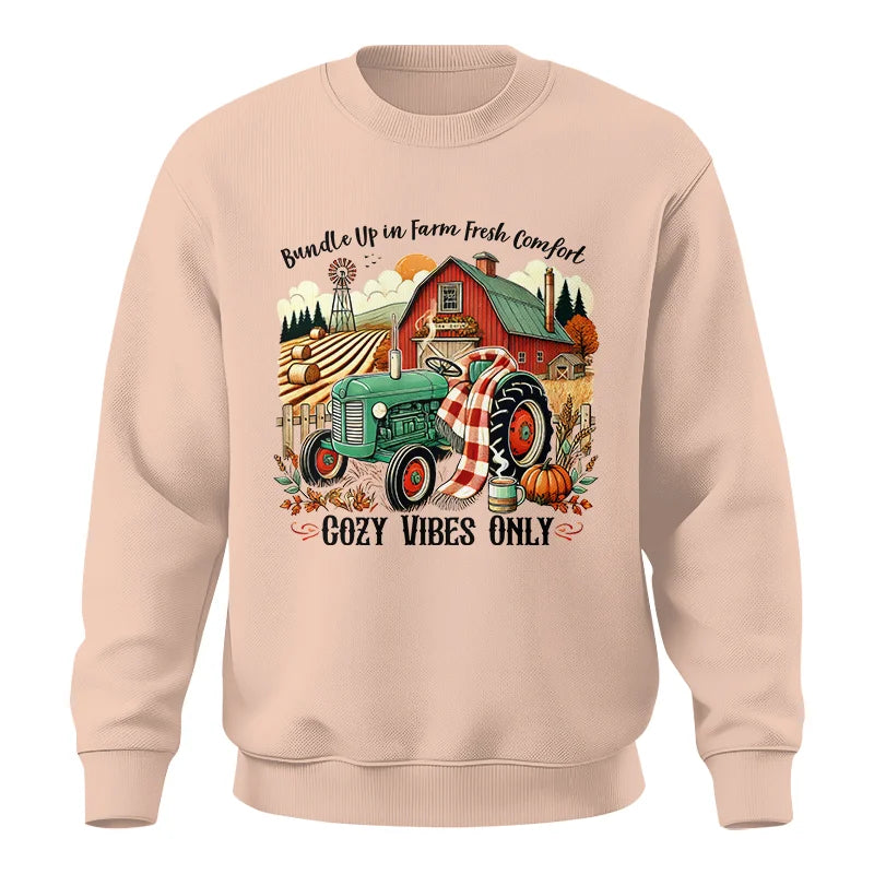 Bundle Up in Farm Fresh Comfort_Cozy Vibes Only - Unisex Crewneck Sweatshirt