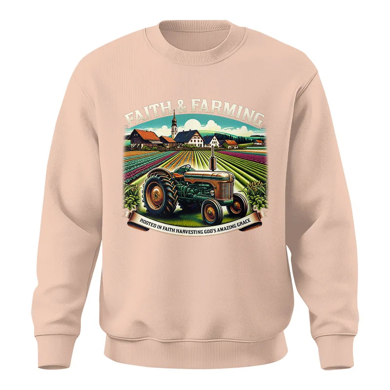 Faith And Farming 4 - Unisex Crewneck Sweatshirt