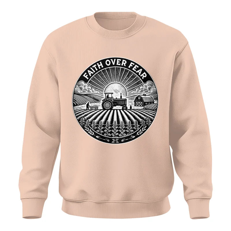 Faith Over Fear - Unisex Crewneck Sweatshirt