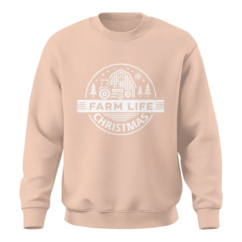 Image of Farm Life Christmas 1 - Unisex Crewneck Sweatshirt