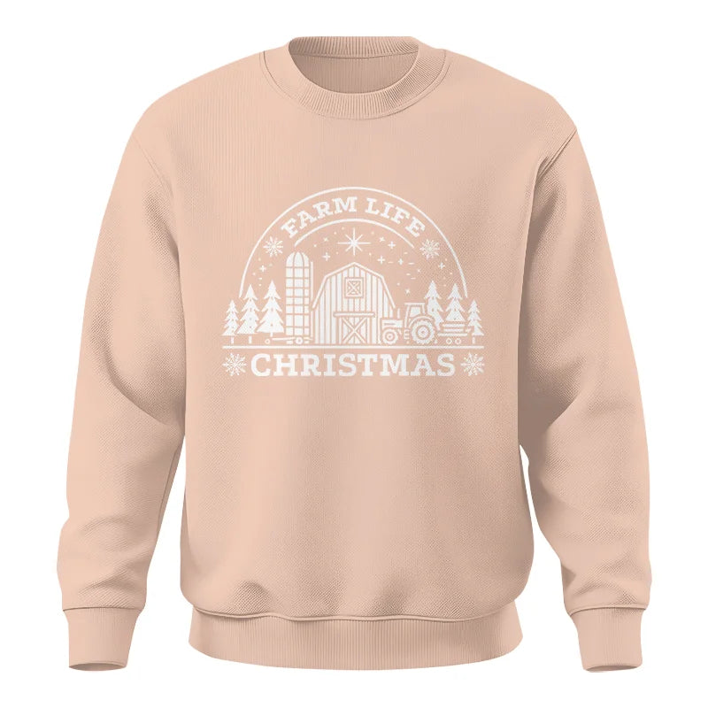 Image of Farm Life Christmas 4 - Unisex Crewneck Sweatshirt