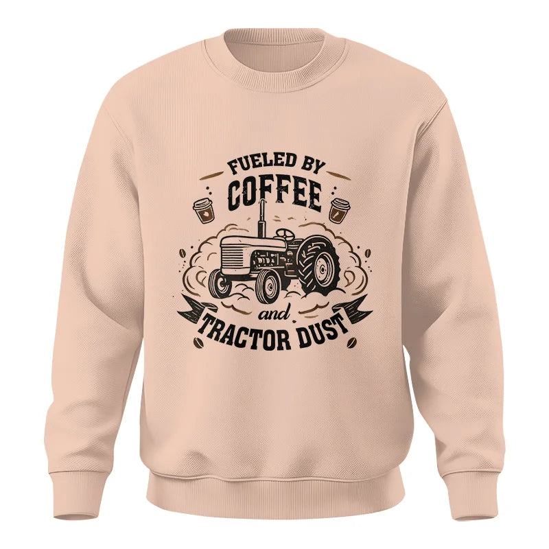 Fueled By Coffee And Tractor Dust - Unisex Crewneck Sweatshirt