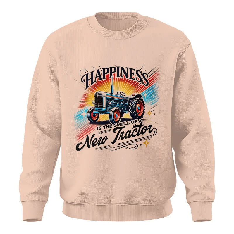 Happiness Is The Smell Of A New Tractor - Unisex Crewneck Sweatshirt