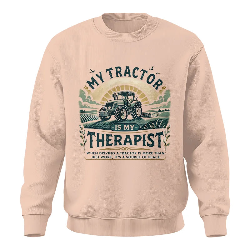 My Tractor Is My Therapist - Unisex Crewneck Sweatshirt