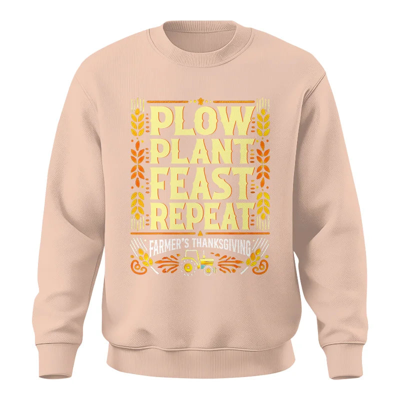 Plow Plant Feast Repeat - Unisex Crewneck Sweatshirt