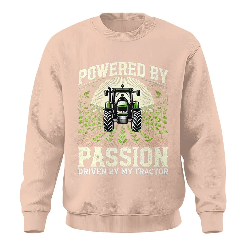 Powered By Passion Driven By My Tractor 3 - Unisex Crewneck Sweatshirt