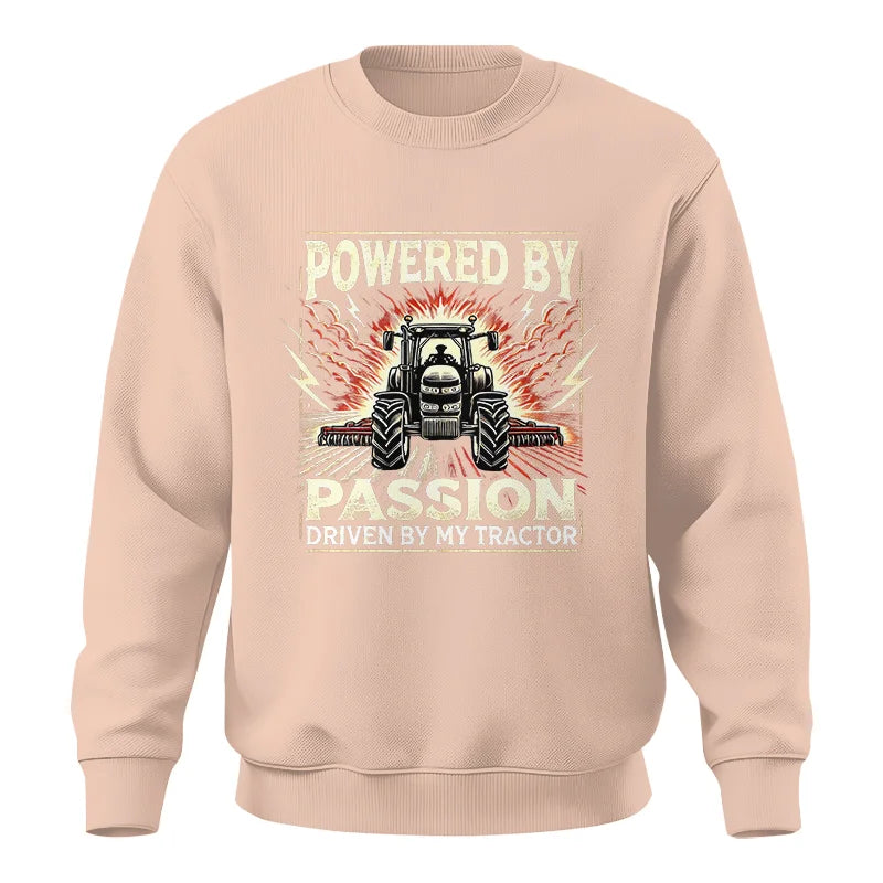 Powered By Passion Driven By My Tractor 4 - Unisex Crewneck Sweatshirt