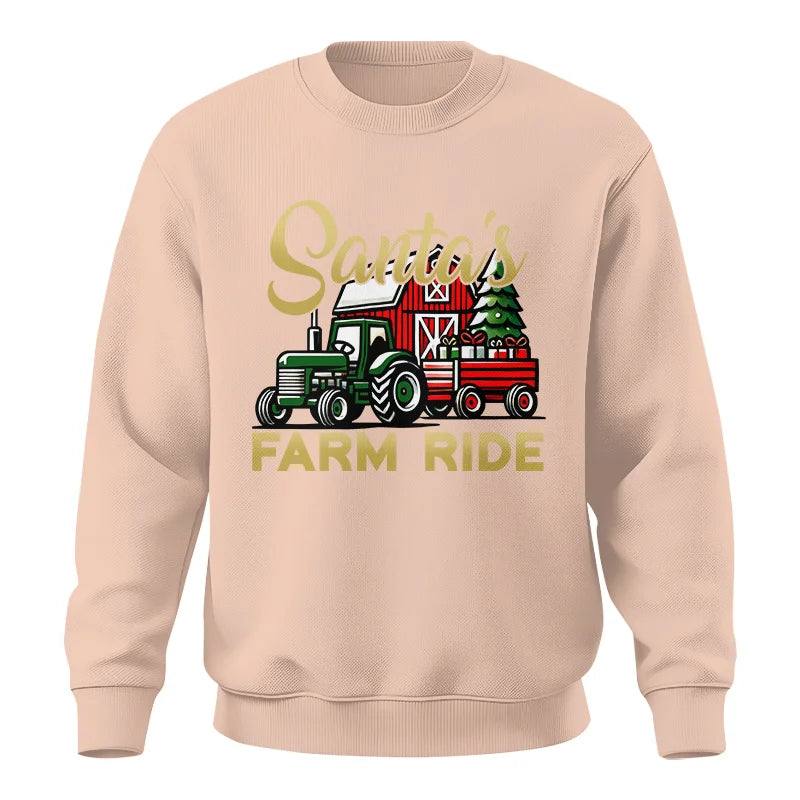 Santa's Farm Ride 2 - Unisex Crewneck Sweatshirt