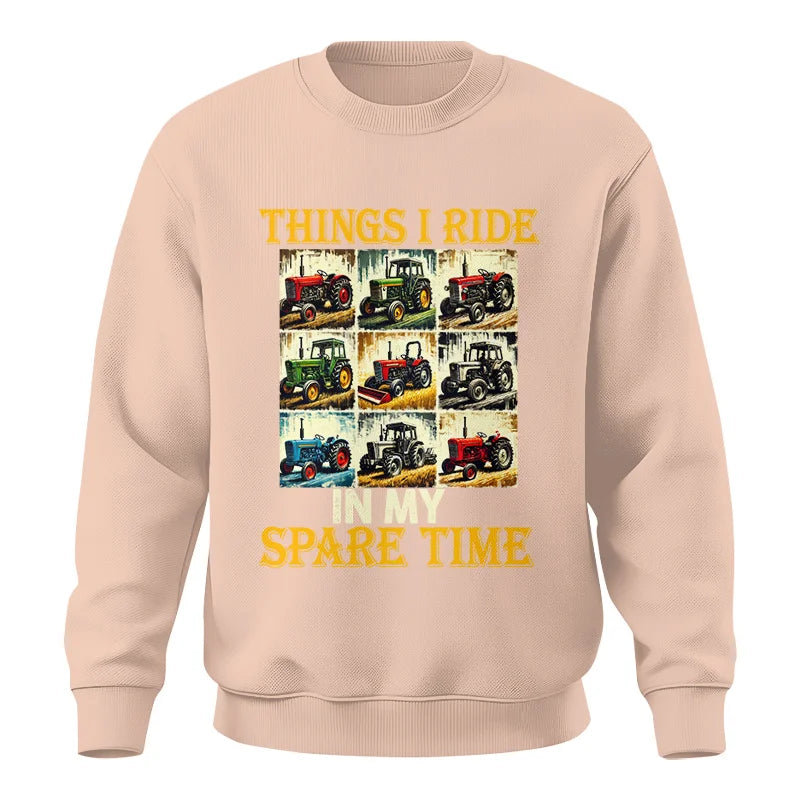 Things I Ride In My Spare Time 2 - Unisex Crewneck Sweatshirt