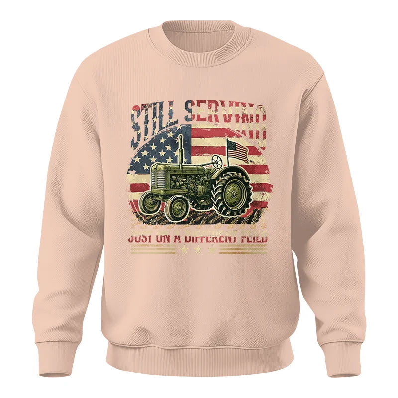 Veteran Farmer Still Serving 10 - Unisex Crewneck Sweatshirt