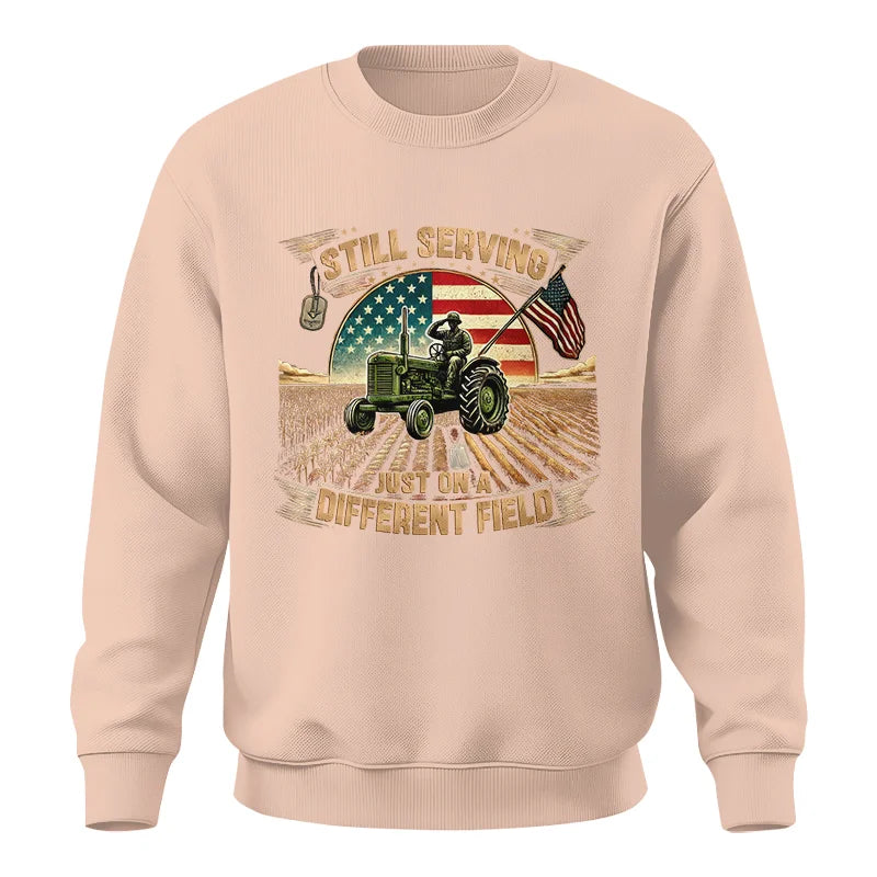 Veteran Farmer Still Serving 8 - Unisex Crewneck Sweatshirt