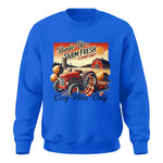 Bundle Up in Farm Fresh Comfort_Cozy Vibes Only 2 - Unisex Crewneck Sweatshirt