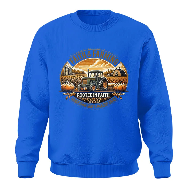 Faith And Farming 1 - Unisex Crewneck Sweatshirt