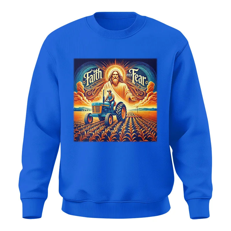 Faith Over Fear 1 - Unisex Crewneck Sweatshirt