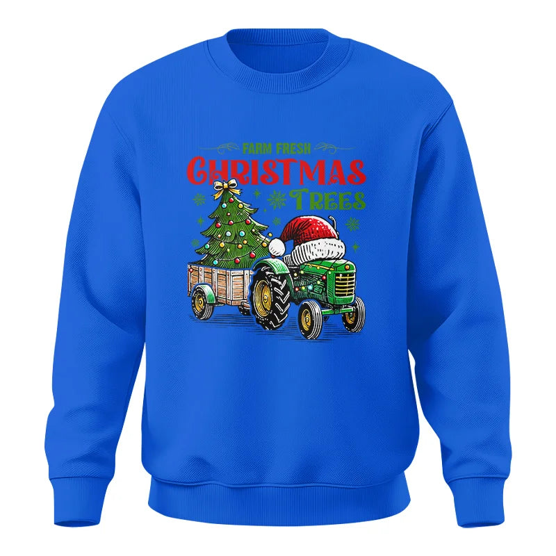 Farm Fresh Christmas Trees - Unisex Crewneck Sweatshirt