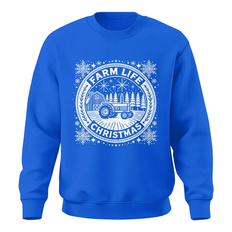 Farm Life Christmas 2 - Unisex Crewneck Sweatshirt