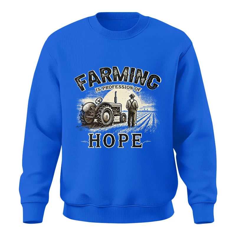 Image of Farming Is A Profession Of Hope 2 - Unisex Crewneck Sweatshirt