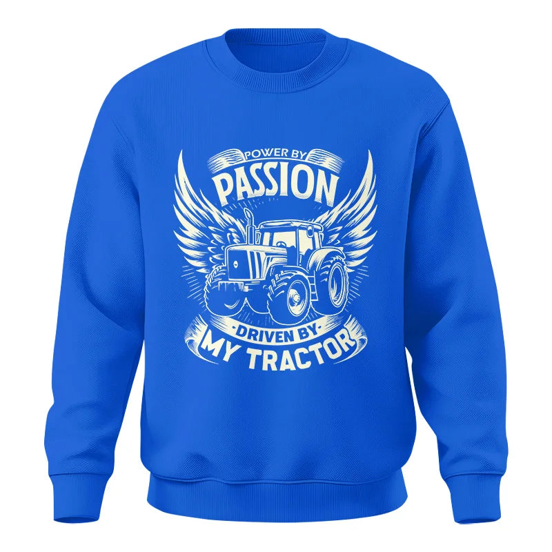 Powered By Passion - Unisex Crewneck Sweatshirt