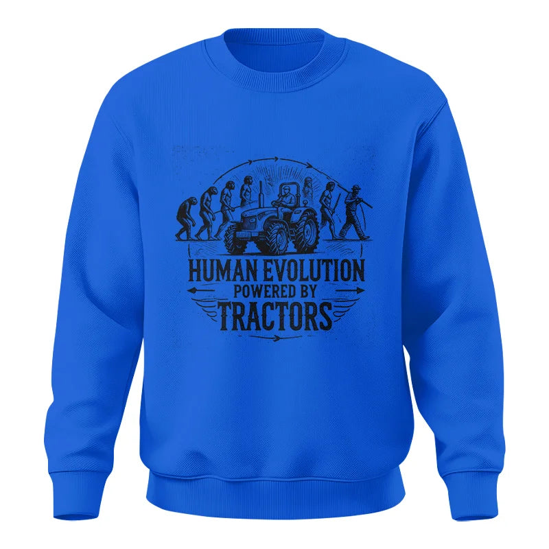 Image of Powered Tractors - Unisex Crewneck Sweatshirt