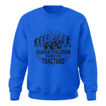 Powered Tractors - Unisex Crewneck Sweatshirt