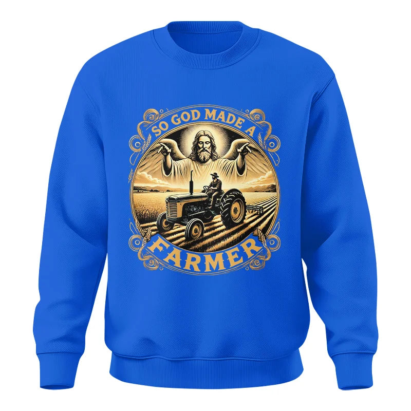 So God Made A Farmer 1 - Unisex Crewneck Sweatshirt