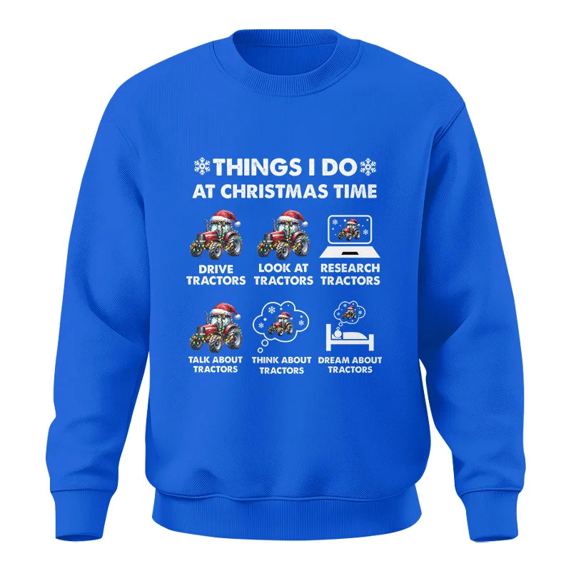 Image of Things I Do At Christmas Time - Unisex Crewneck Sweatshirt