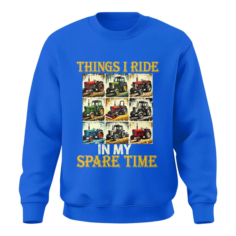 Things I Ride In My Spare Time 2 - Unisex Crewneck Sweatshirt